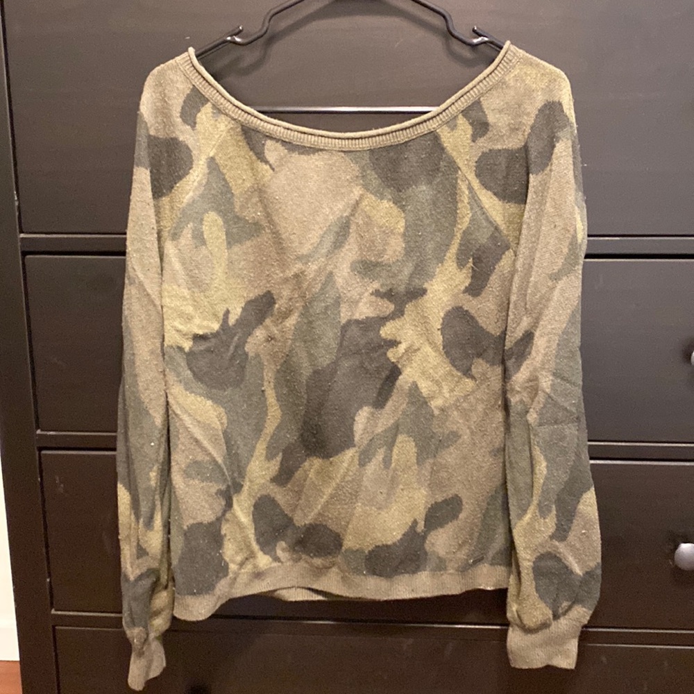 Off the shoulder sweater
